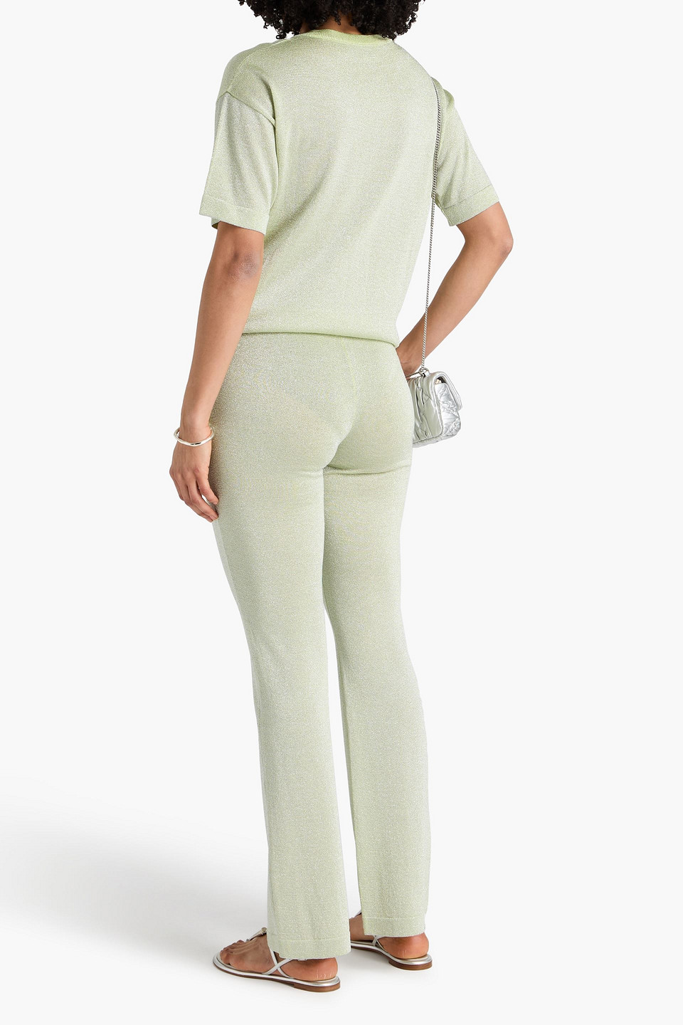  Missoni - Oberteil Aus Metallic-strick - Grün - It 38 