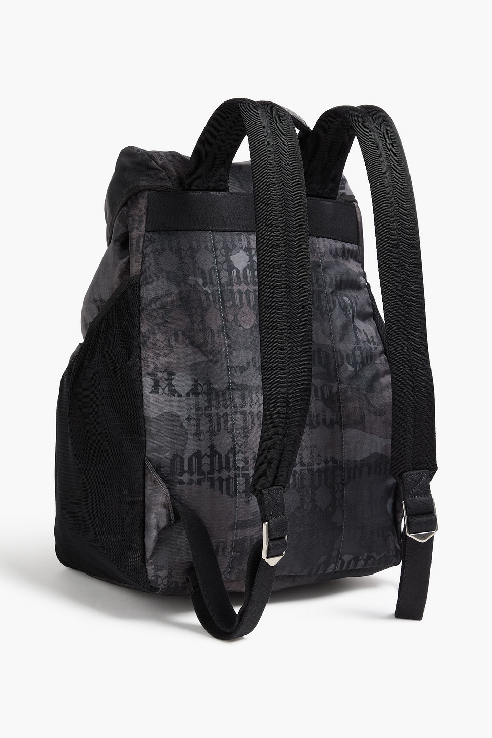  Palm Angels - Printed Shell Backpack - Gray - Onesize 