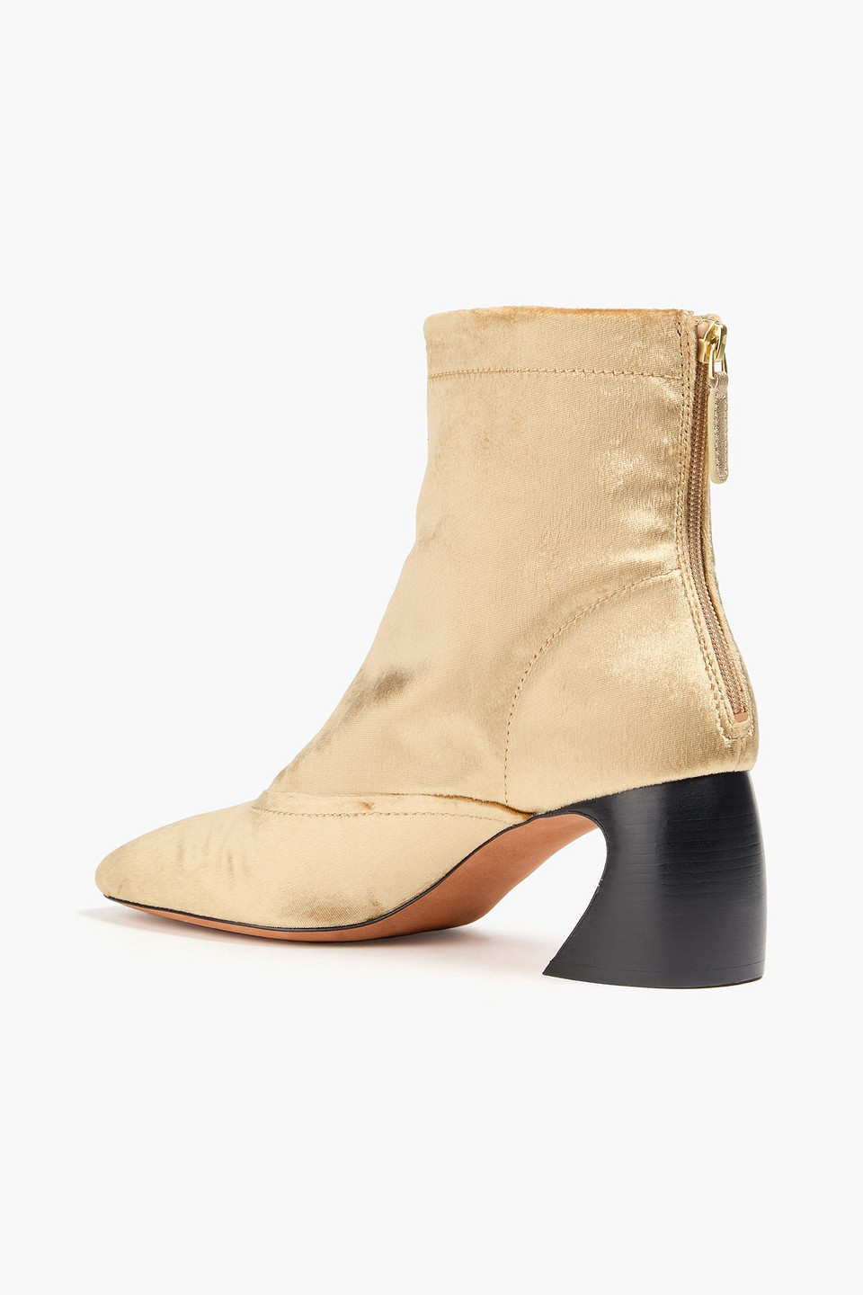  3.1 Phillip Lim - Ankle Boots „id“ Aus Samt - Metallic - Eu 35 