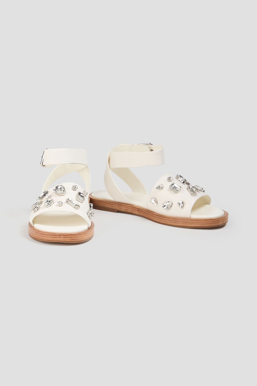 GIANVITO ROSSI Tropea 05 braided leather sandals | THE OUTNET