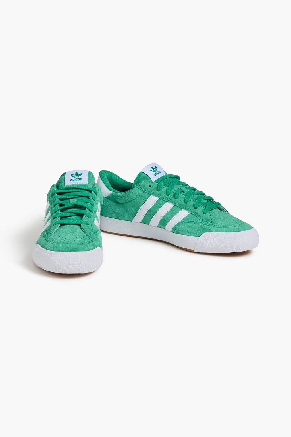 ADIDAS ORIGINALS Nora perforated suede sneakers | THE OUTNET