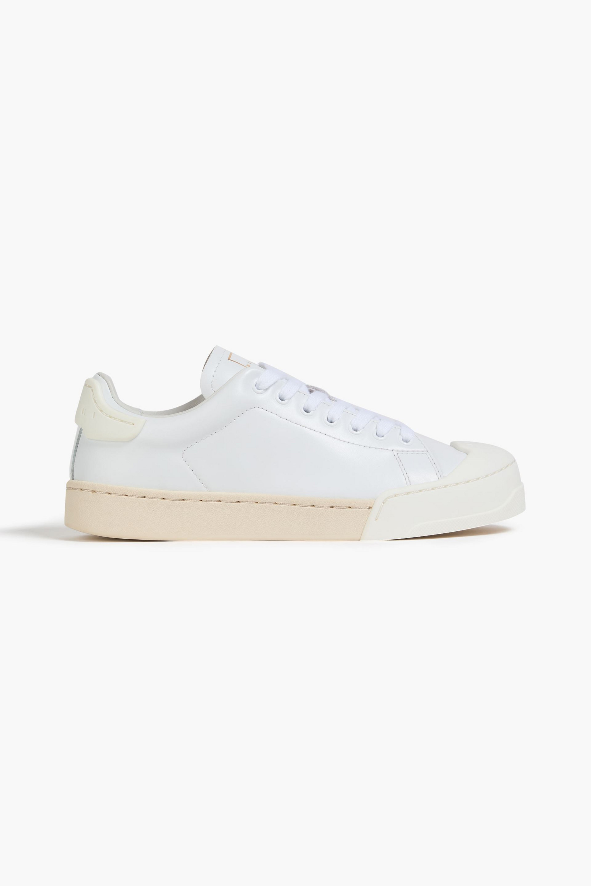 Marni Two-tone leather sneakers