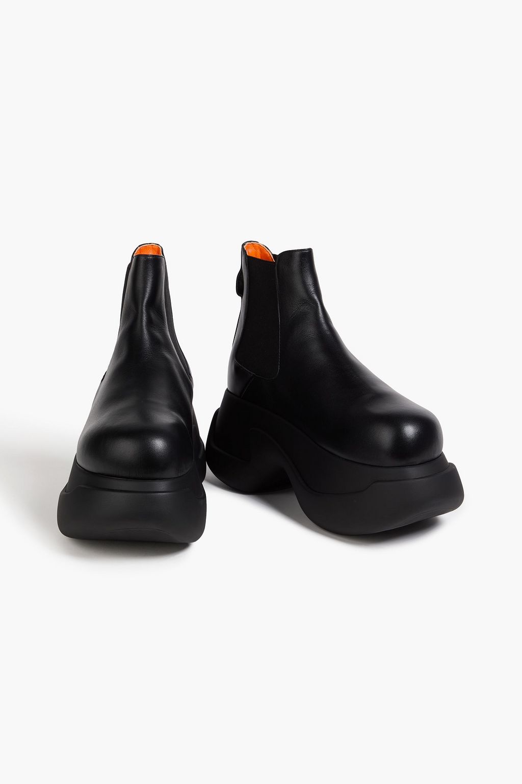MARNI Leather platform Chelsea boots | THE OUTNET