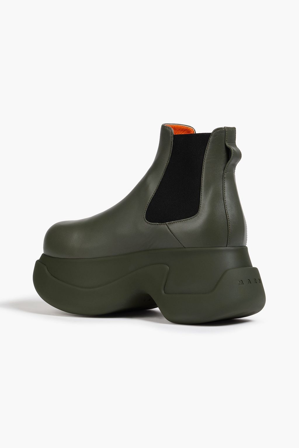 MARNI Leather platform Chelsea boots | THE OUTNET