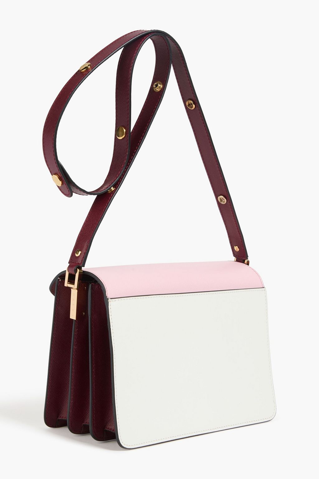 MARNI trunkショルダー MARNI Trunk leather cross-body bag | THE OUTNET
