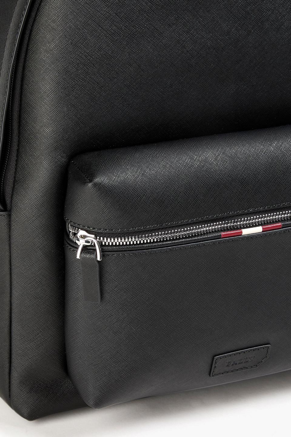  Bally - Rucksack „parton“ Aus Strukturiertem Leder - Schwarz - Onesize 