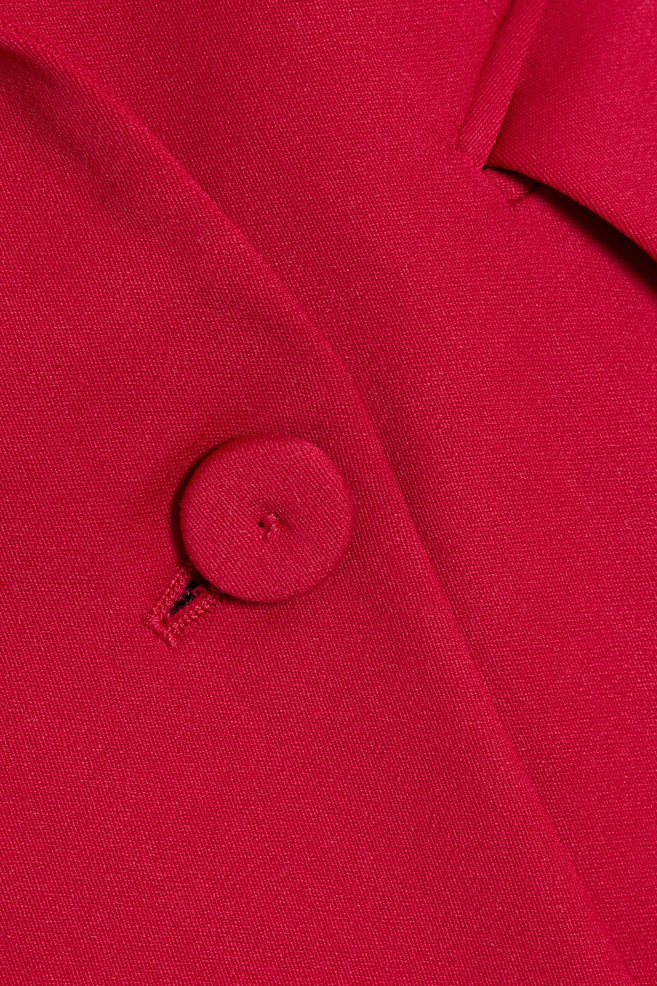 Another Tomorrow Seamed Waist Jacket In Pink