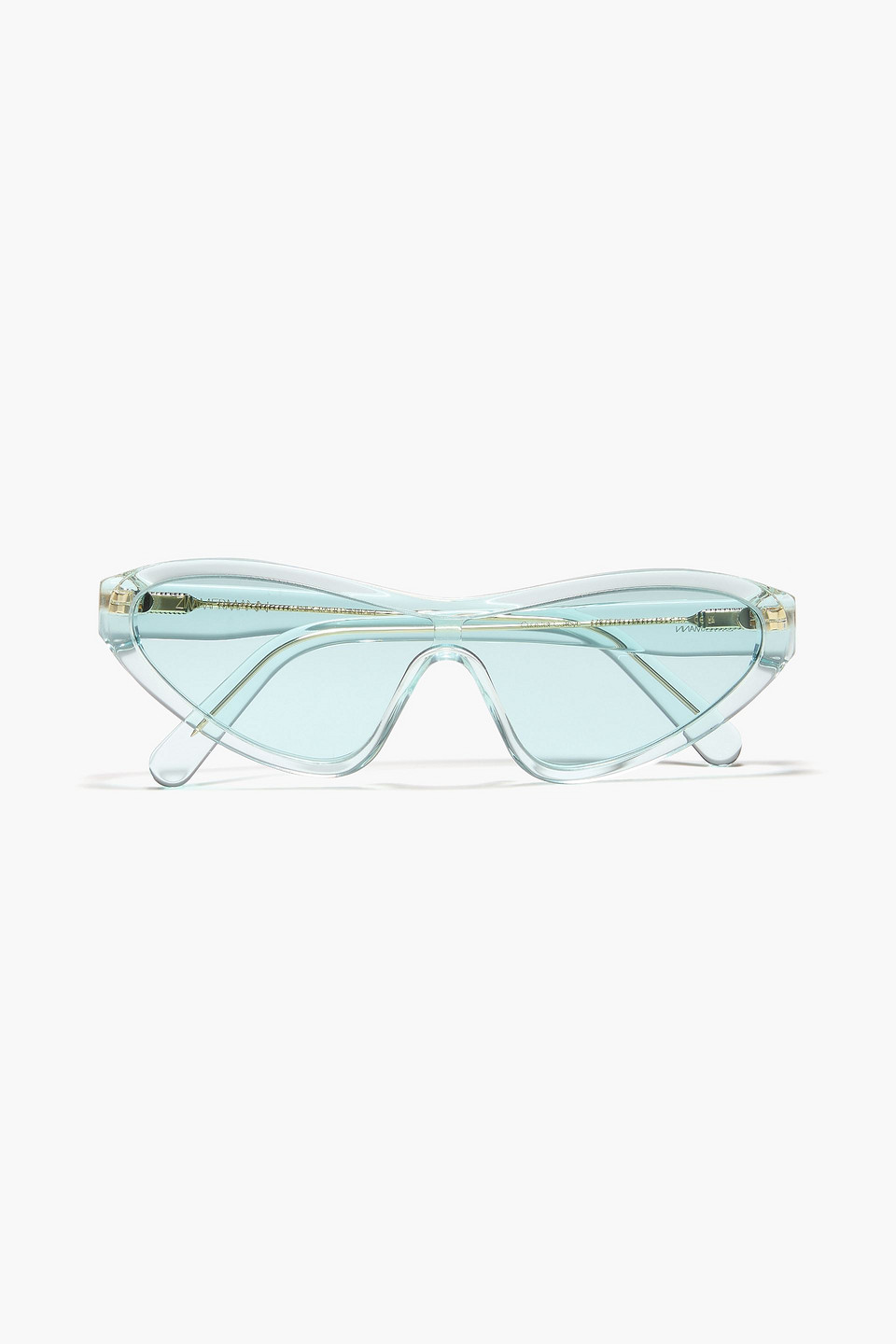 zimmermann - cat-eye acetate sunglasses - blue - onesize