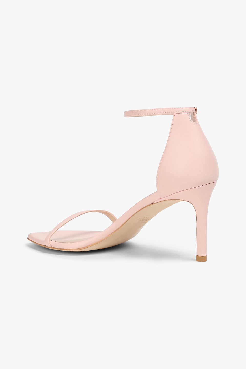  Stuart Weitzman - Amelina 75 Leather Sandals - Pink - Us 5.5 