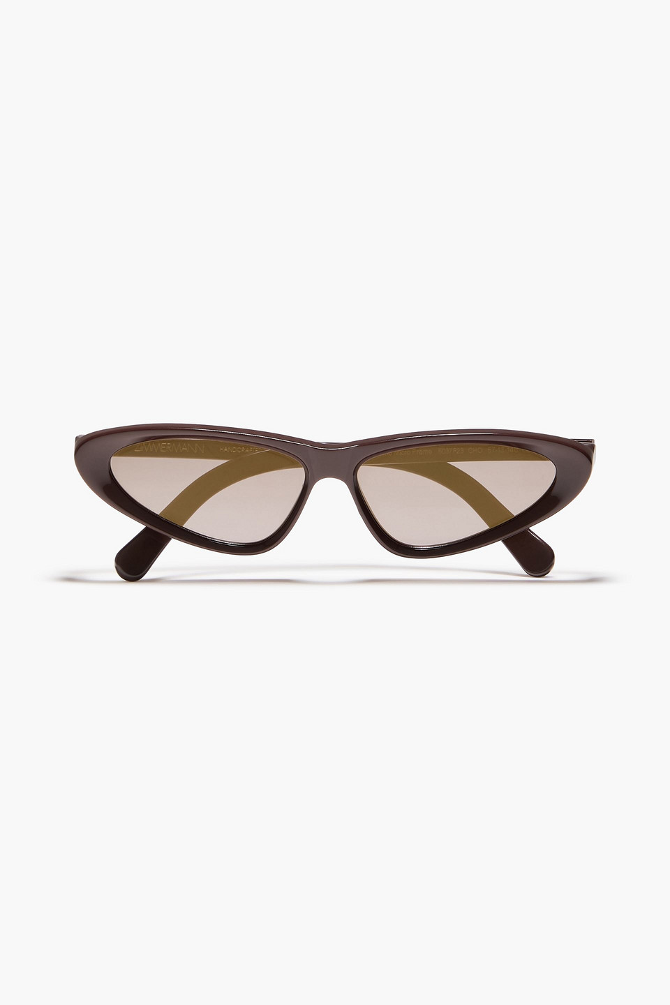 Zimmermann Cat-eye Acetate Sunglasses In Brown