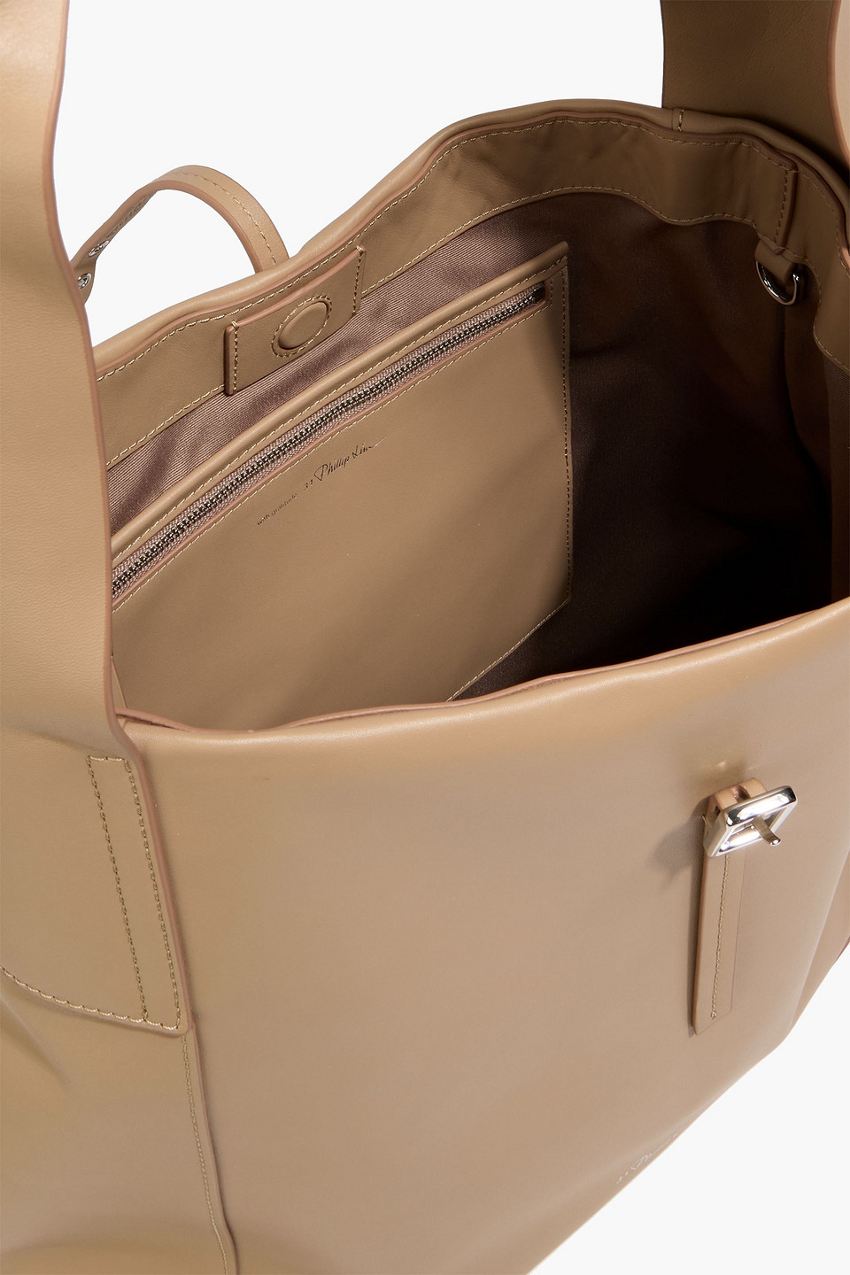 3.1 Phillip Lim Go Large Leather Tote In Brown