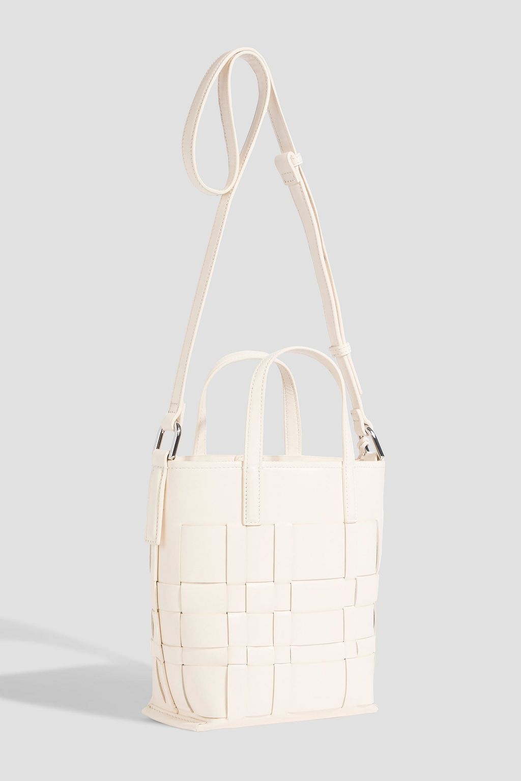 3.1 PHILLIP LIM Odita mini woven leather bucket bag | THE OUTNET