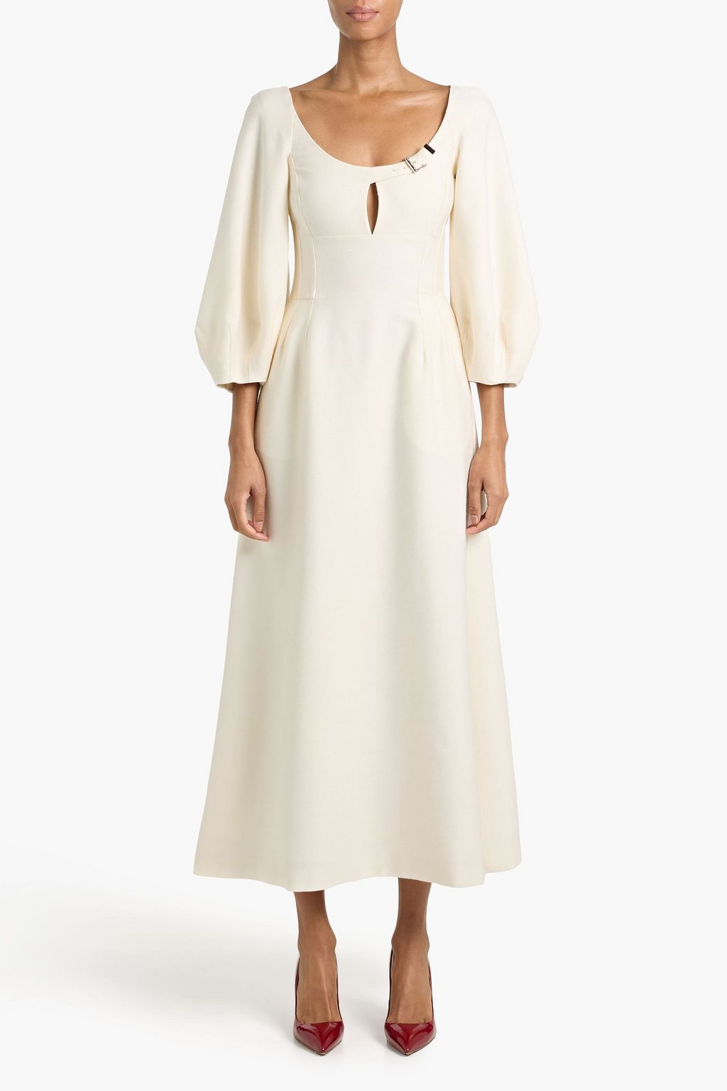 gabriela midi dress GABRIELA HEARST | YUNARA MIDI DRESS