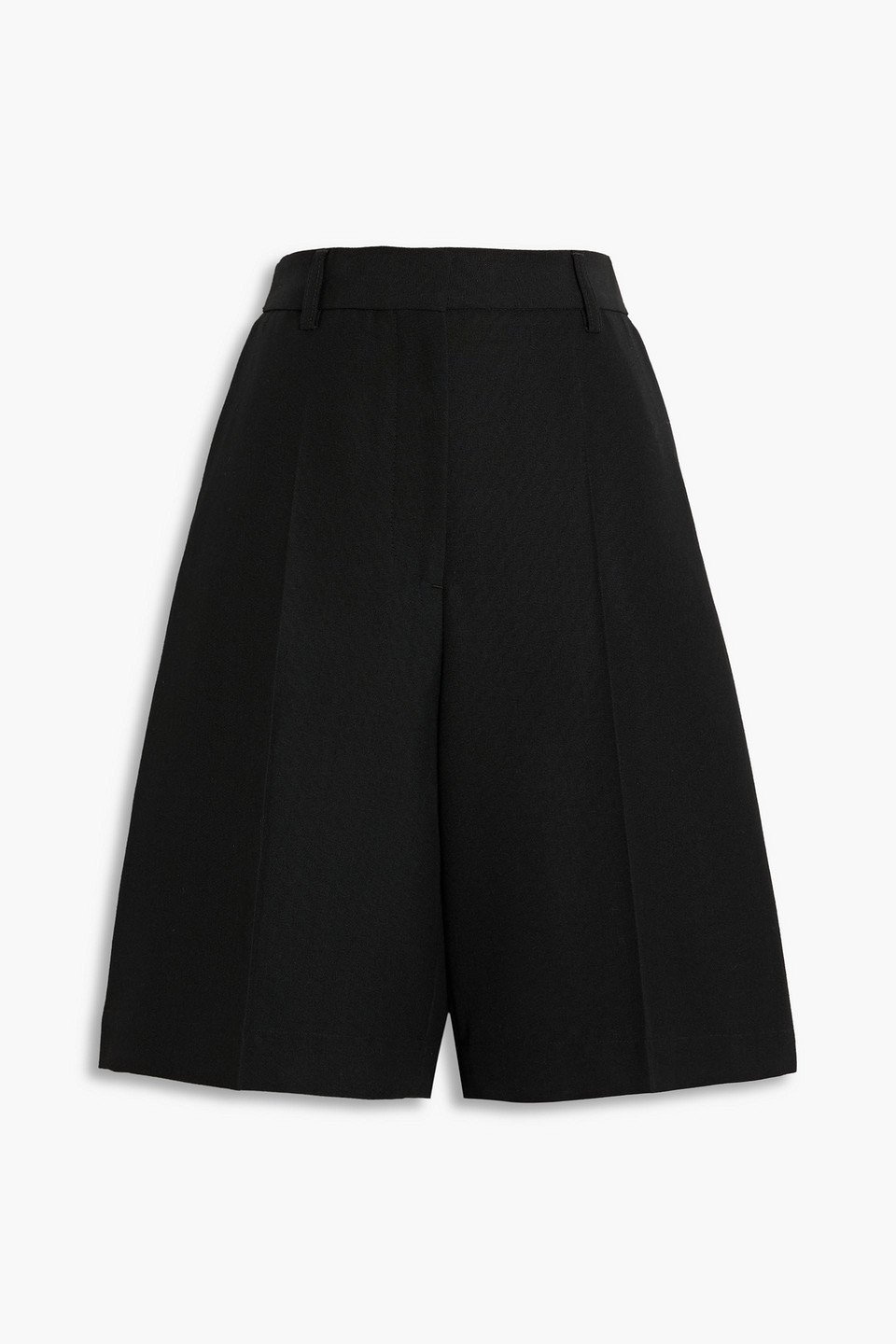 Totême Grain De Poudre Shorts In Black