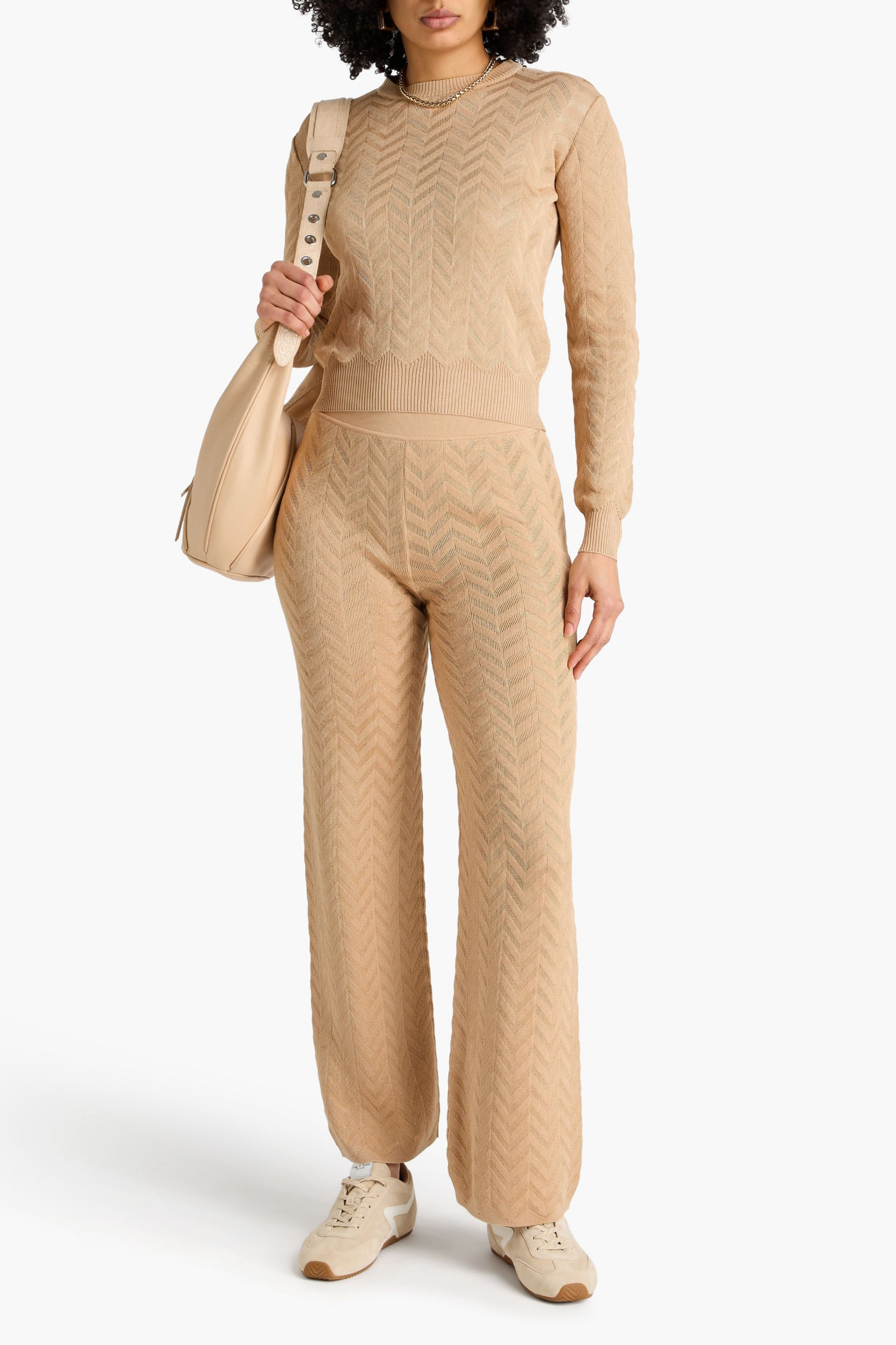 Missoni Crochet-knit sweater