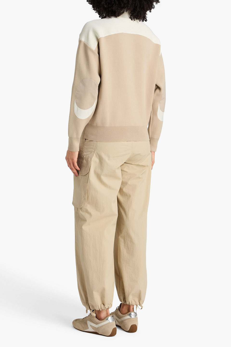  Claudie Pierlot - Strickpullover Mit Shell-besatz - Neutral - S 