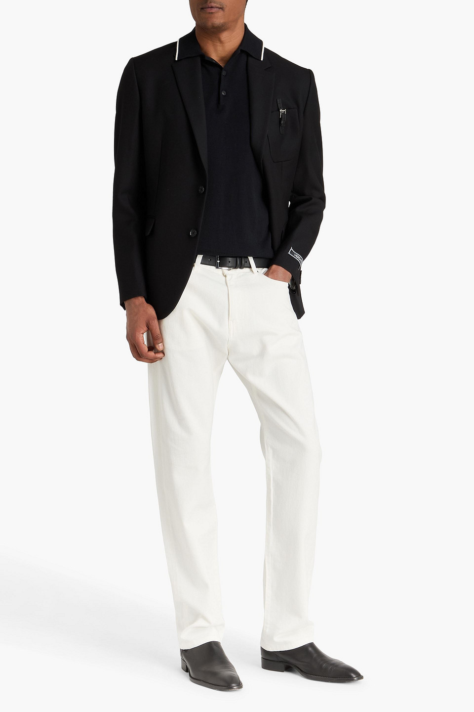  Versace - Jeans Aus Denim - Weiß - 34 