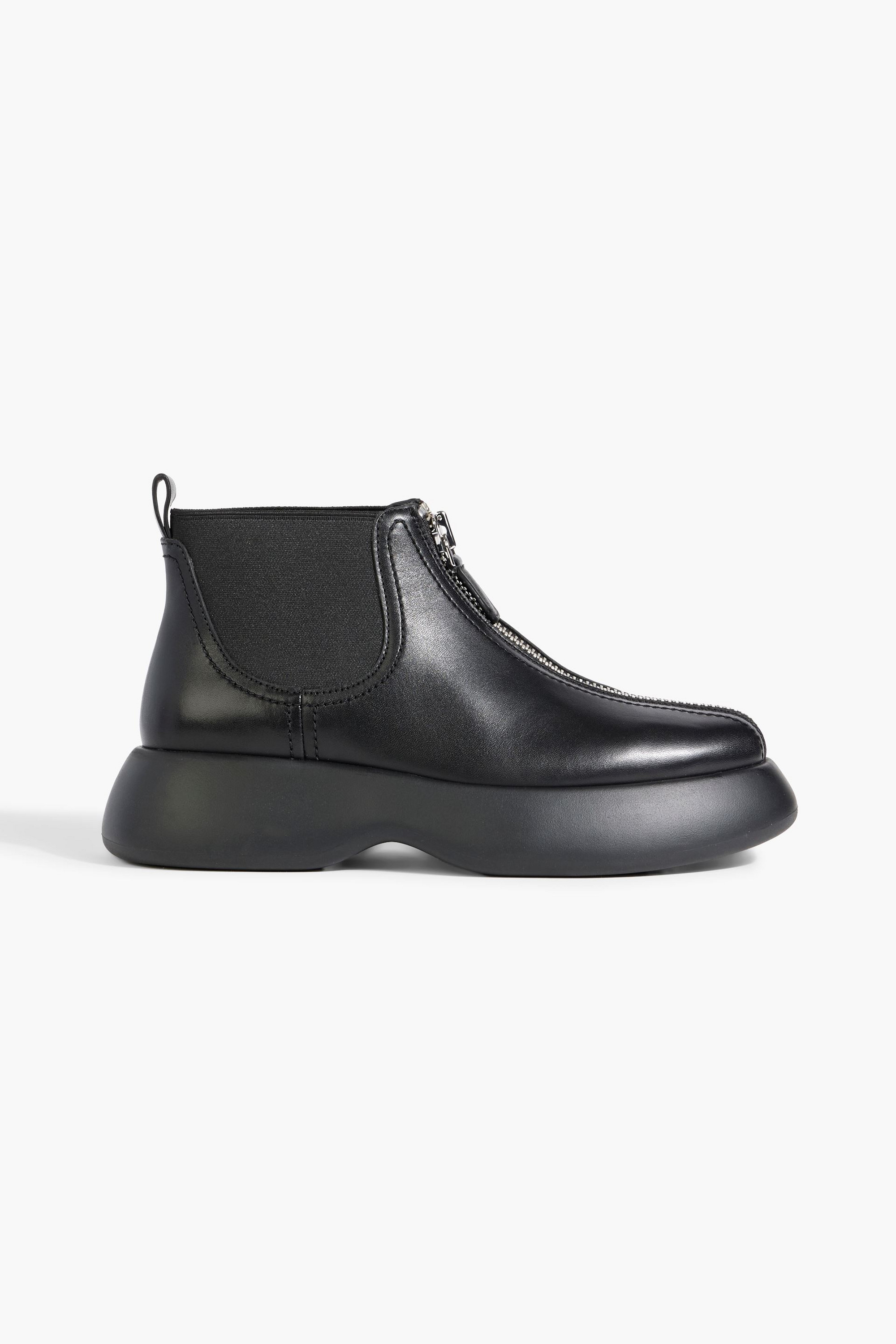3.1 Phillip Lim - Mercer leather platform ankle boots | Plush