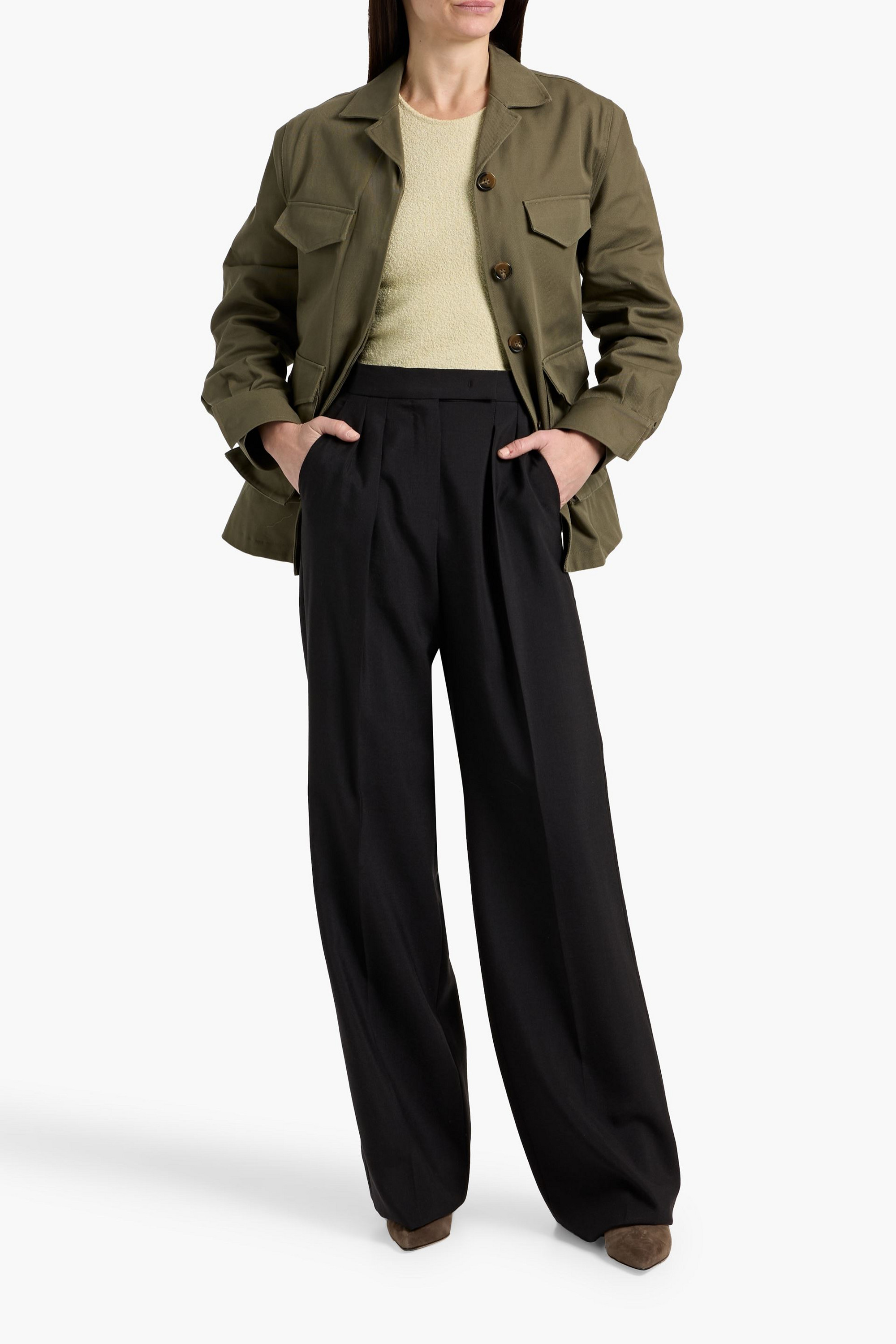 TOTEME Cotton-twill jacket