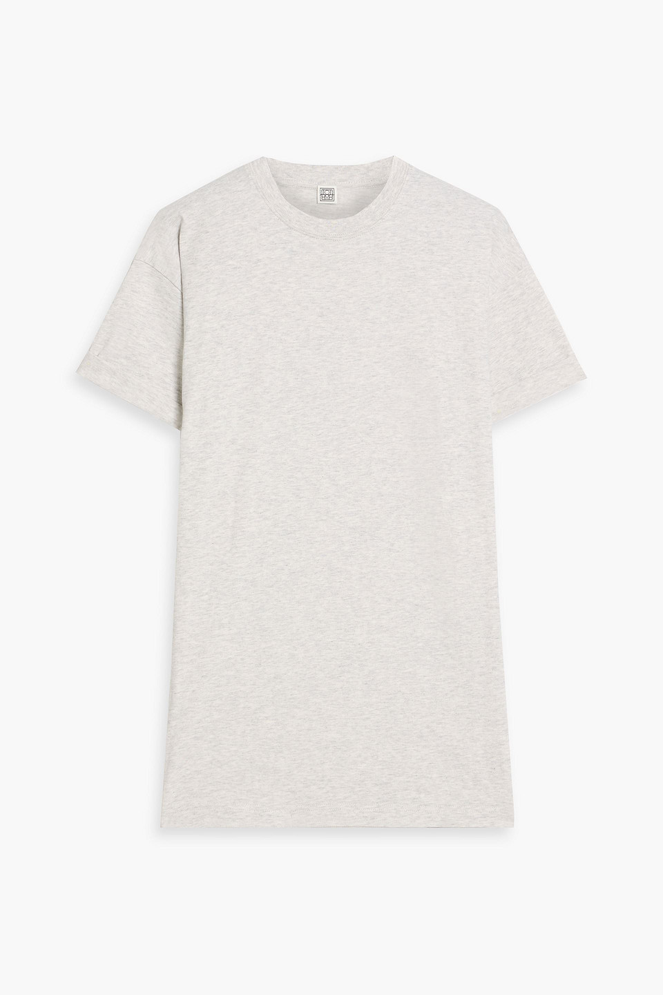 Totême Cotton-jersey T-shirt In Gray