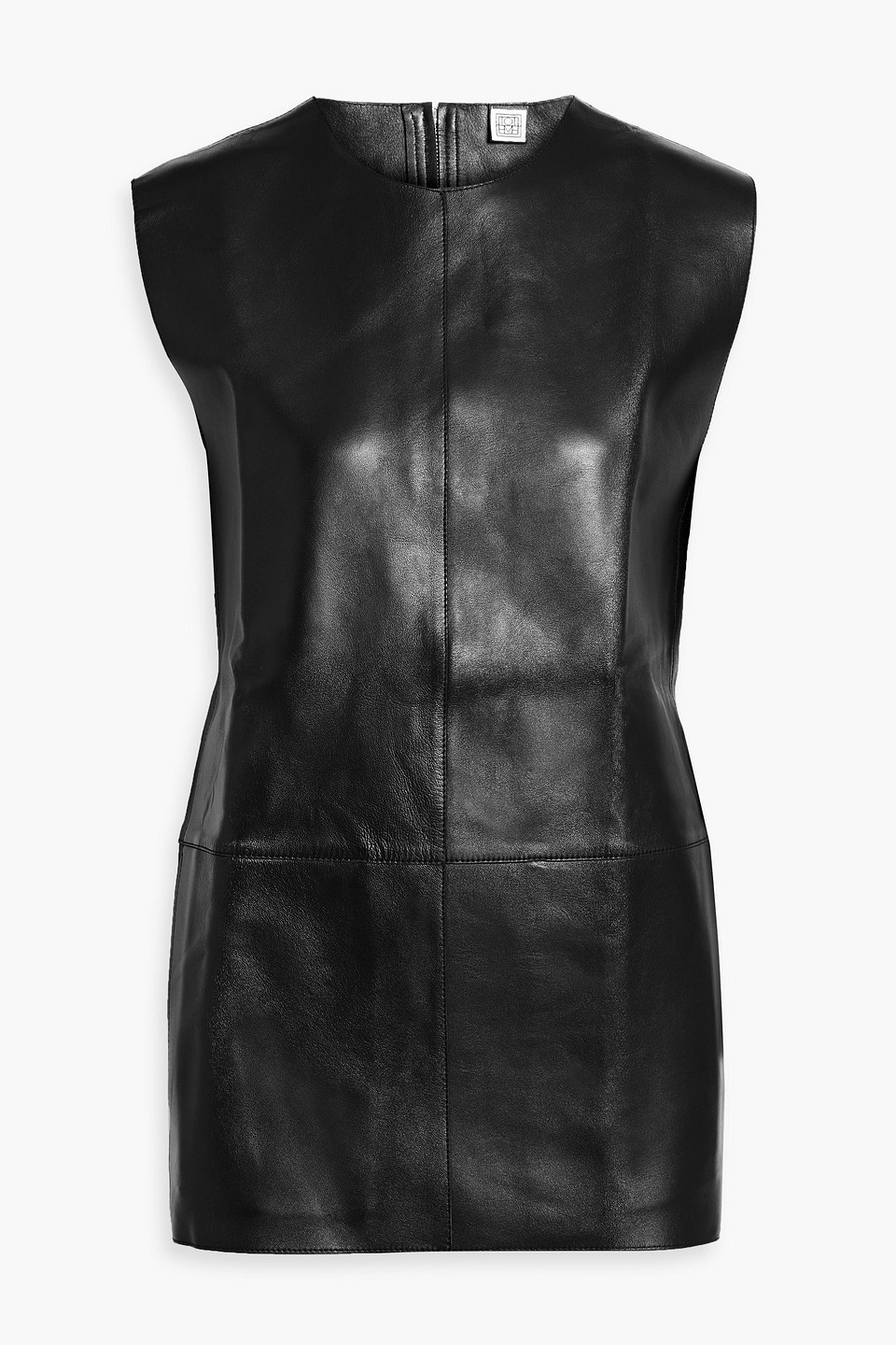 Totême Leather Top In Multi