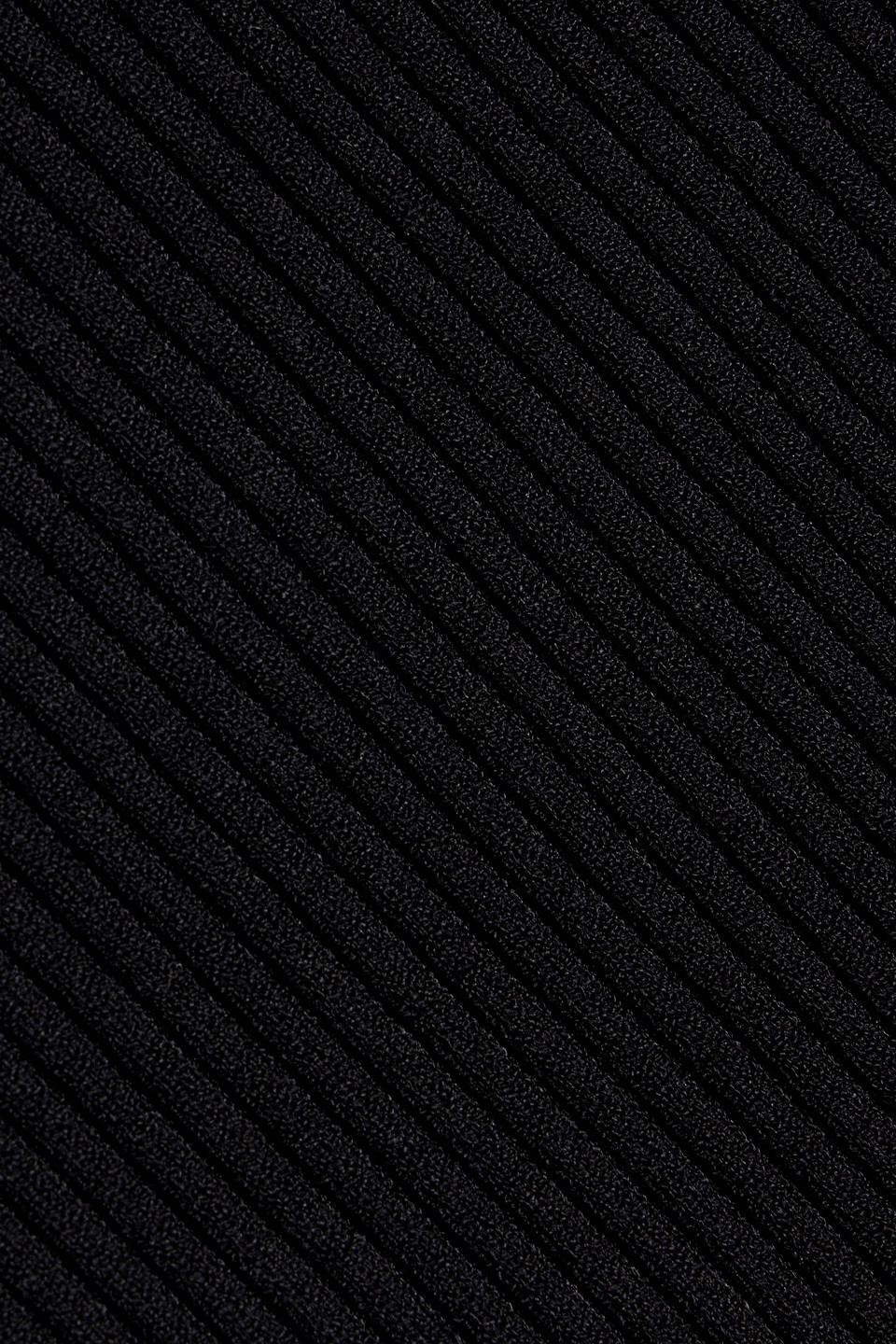 Totême Asymmetric Ribbed-knit Turtleneck Top In Multi