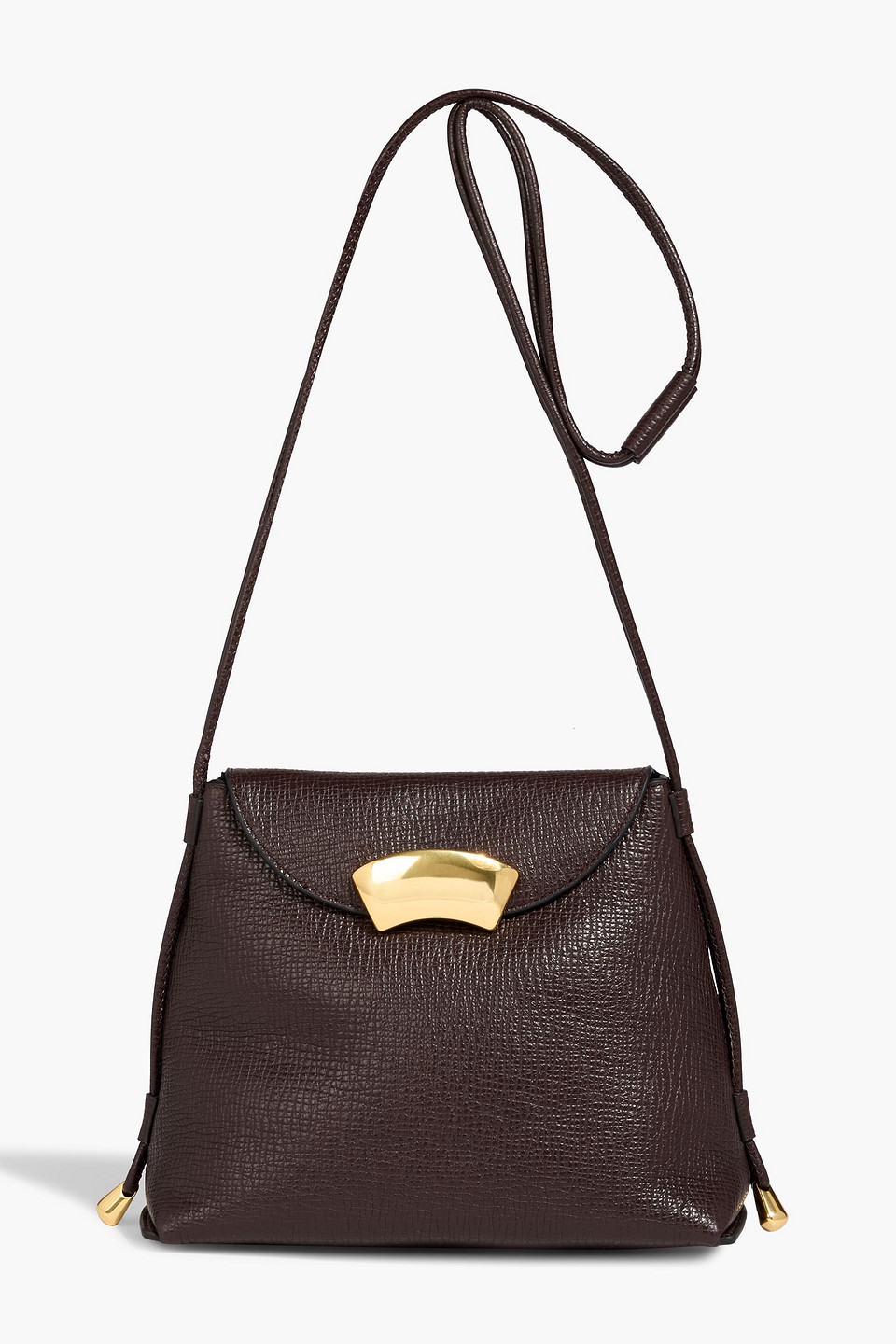 3.1 phillip lim - id petite soft pebbled-leather cross-body bag - brown - onesize