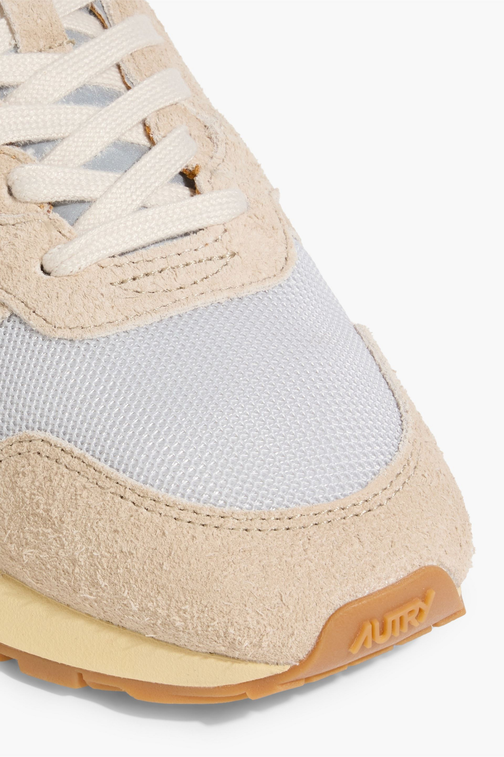 Autry Reelwind shell and suede sneakers thumbnail