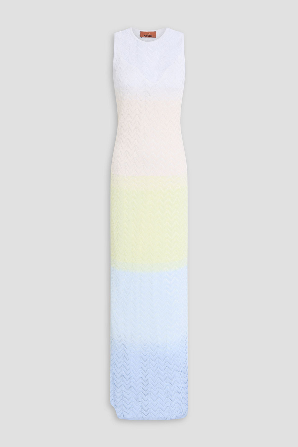 Missoni Crochet-knit Maxi Dress In White
