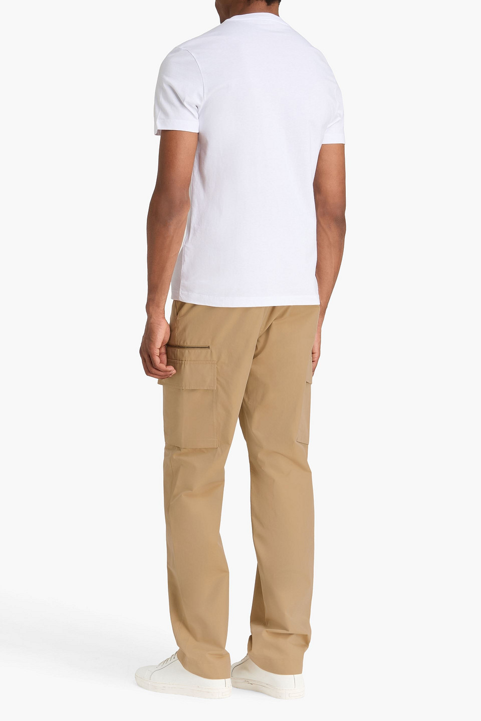  Versace - Cotton-twill Cargo Pants - Neutral - It 48 