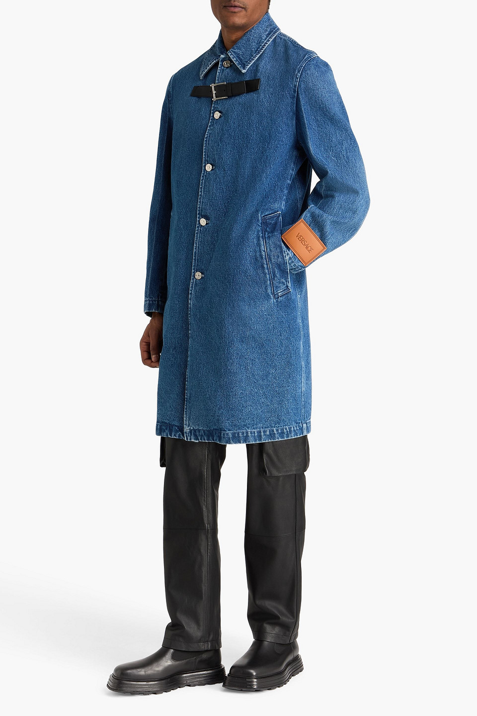  Versace - Denim Coat - Blue - It 46 