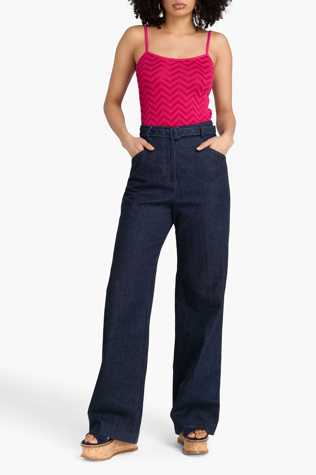 MISSONI Crochet-knit cotton-blend top | THE OUTNET