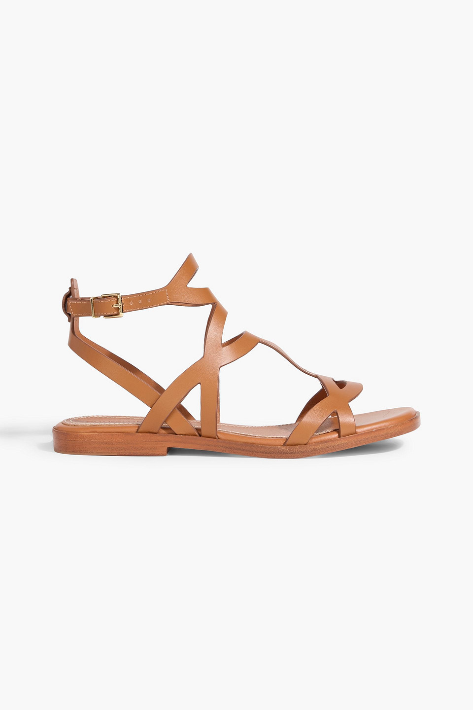 Zimmermann Leather Sandals In Brown