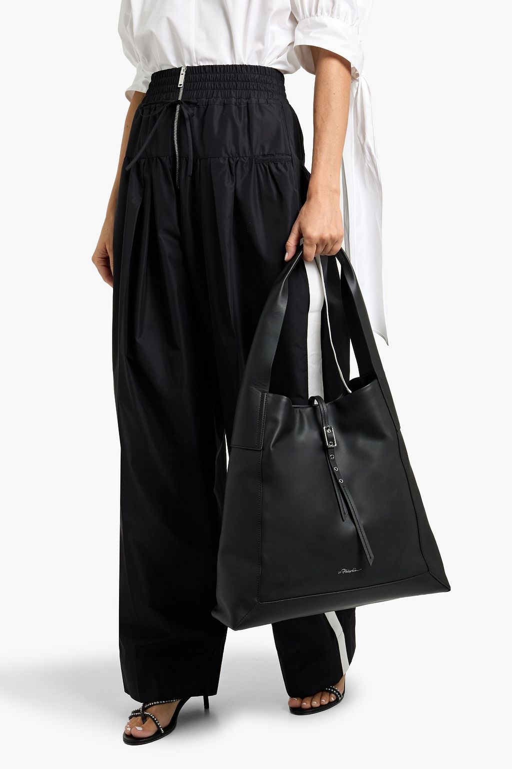 3.1 PHILLIP LIM Go Large leather shoulder bag | THE OUTNET