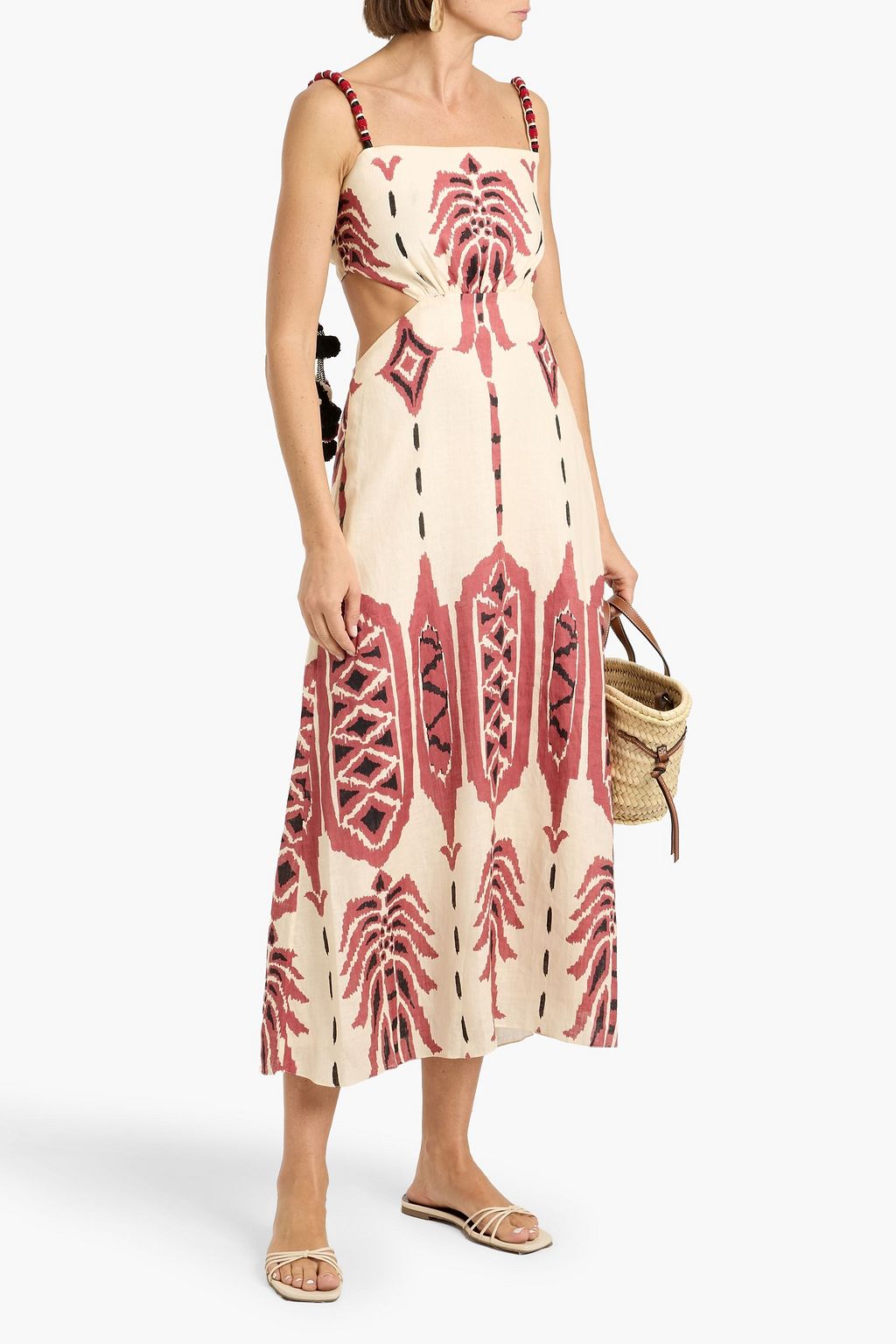 ons line dress LEO LIN - Serafina Striped Maxi Dress main image 0