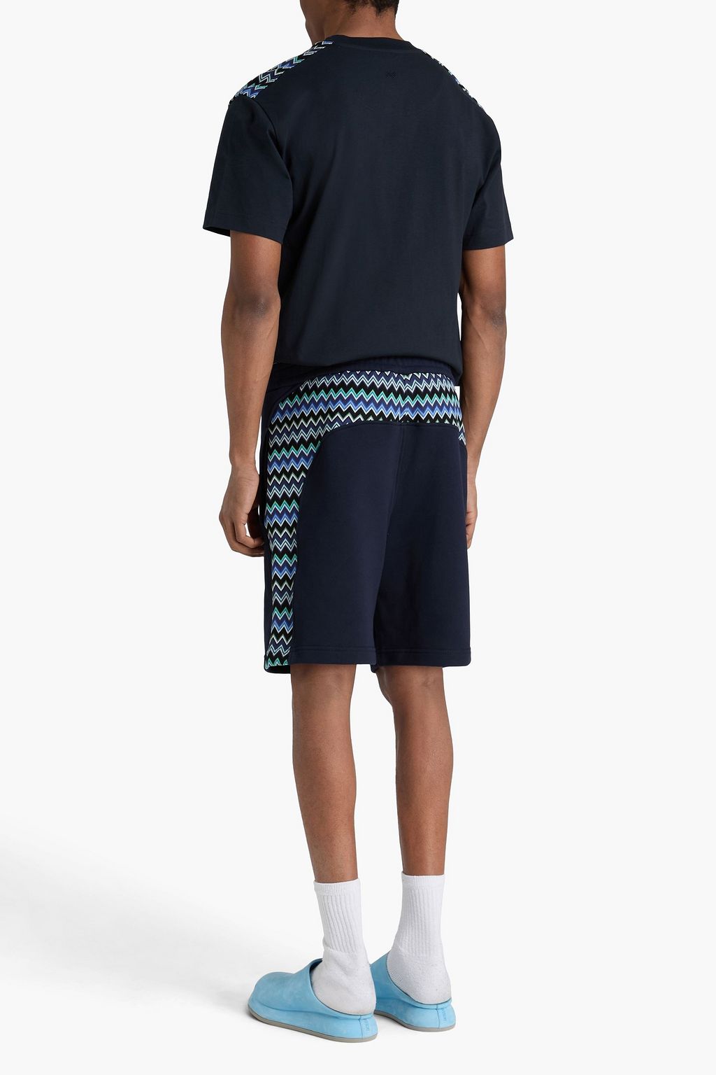 MISSONI Crochet-trimmed cotton-jersey T-shirt | THE OUTNET