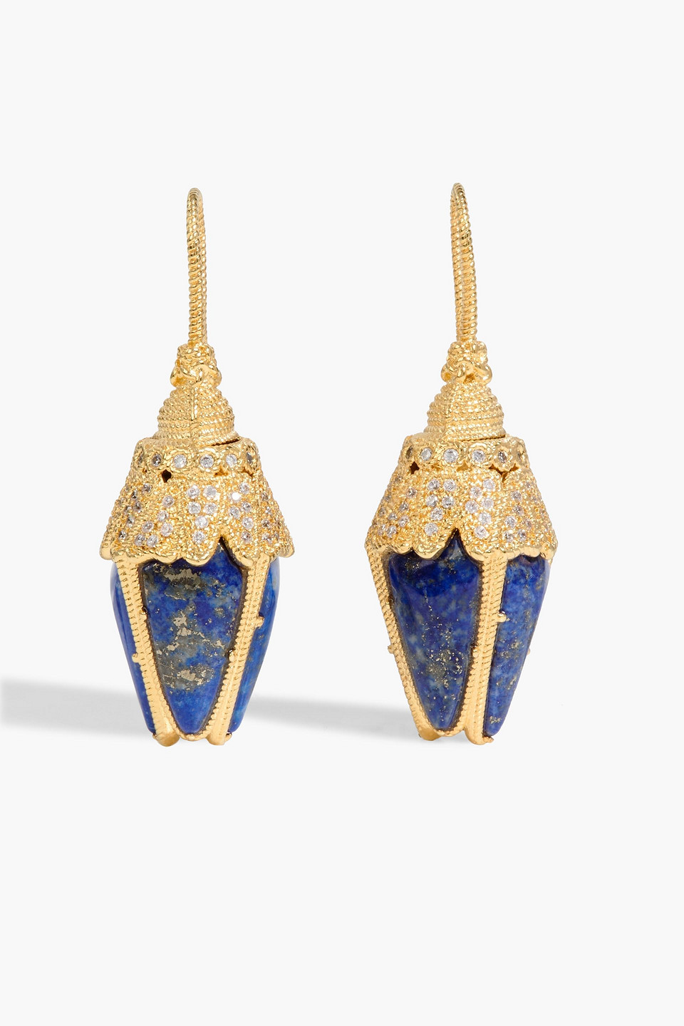 Zimmermann Gold-tone, Stone And Crystal Earrings