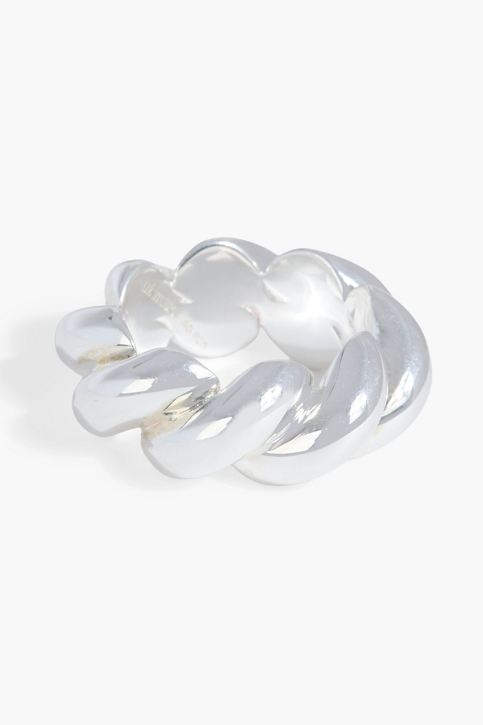 Lie Studio Sterling Silver Ring In Silver