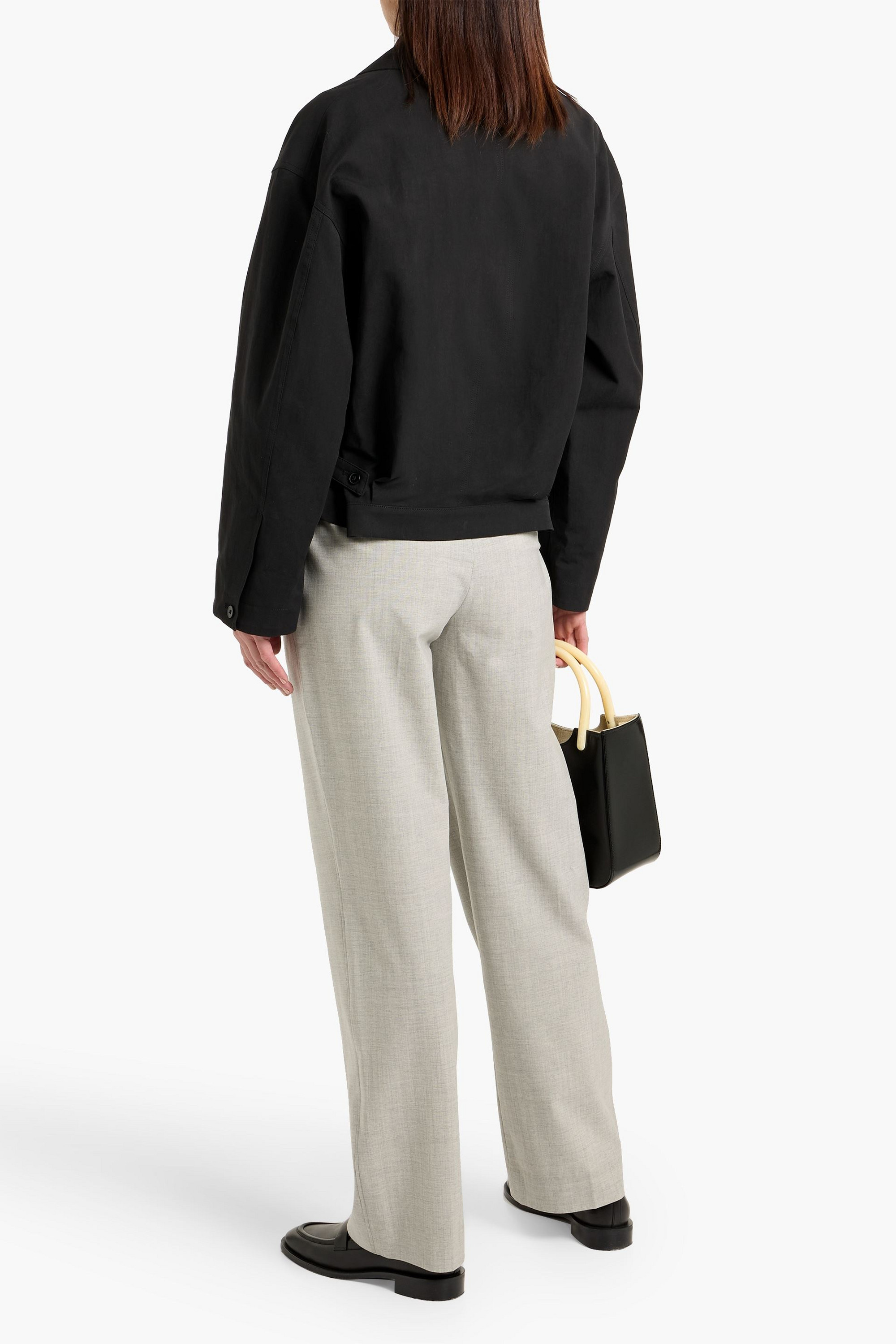 Loulou Studio Coen cotton jacket thumbnail