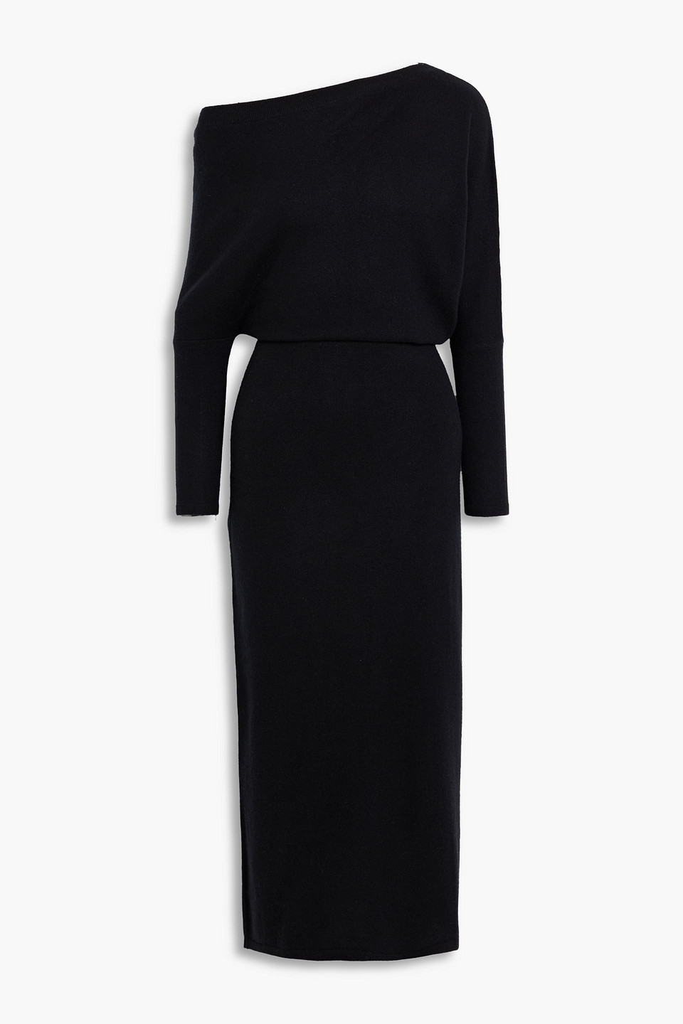 Altuzarra Kasos Cashmere Midi Dress In Black