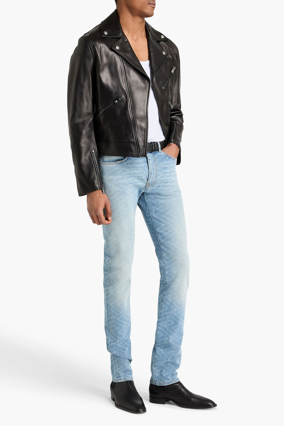  Versace - Skinny Jeans Aus Denim - Blau - 32 