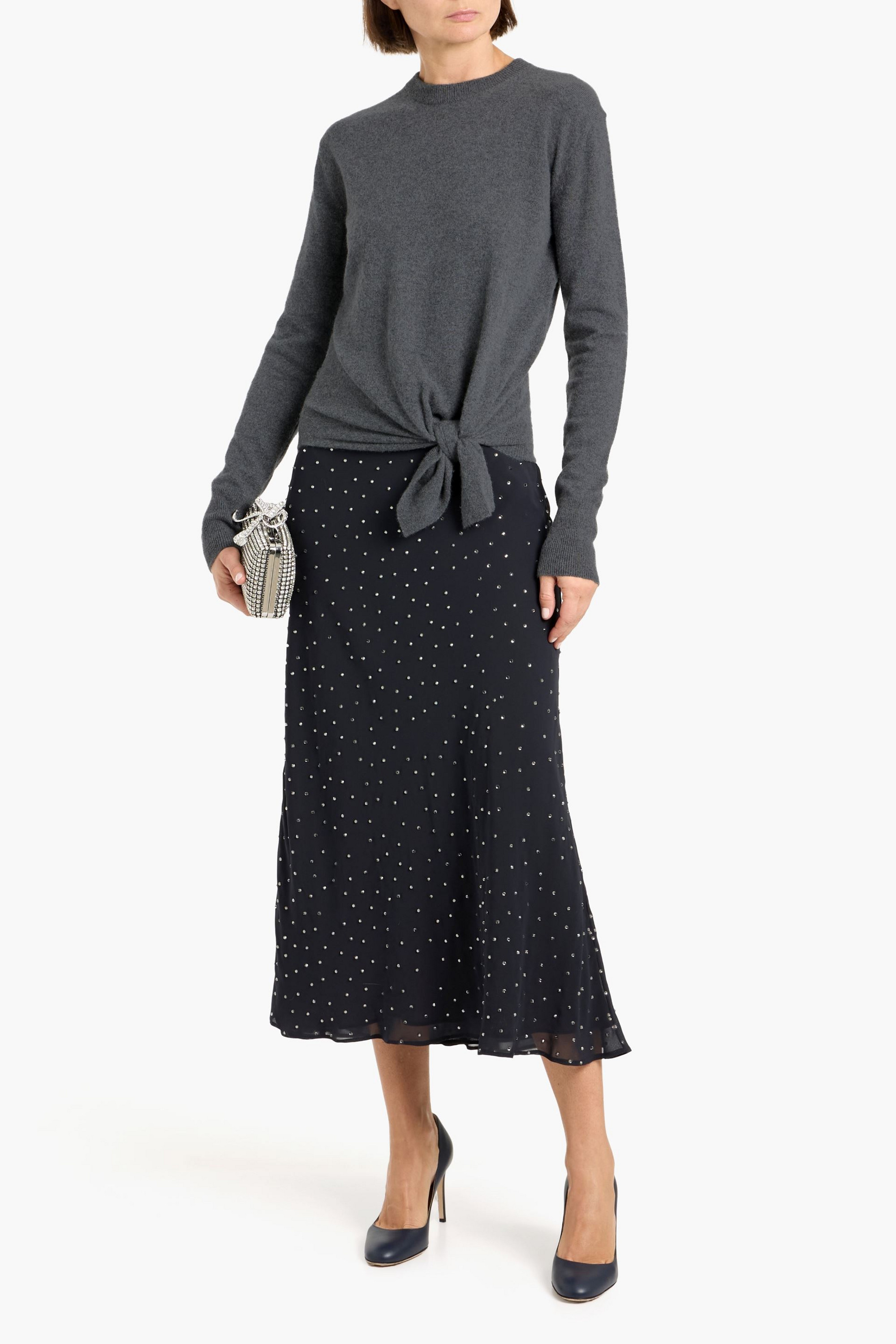 Altuzarra Nalini tie-detail cashmere sweater