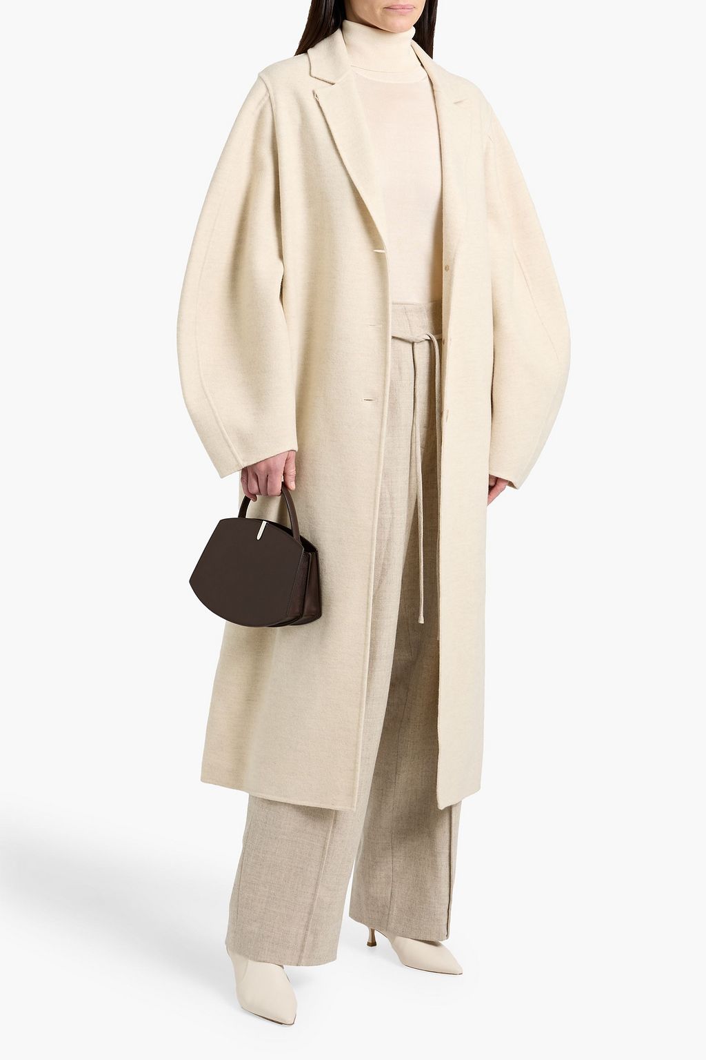 LE 17 SEPTEMBRE Wool-blend twill coat | THE OUTNET
