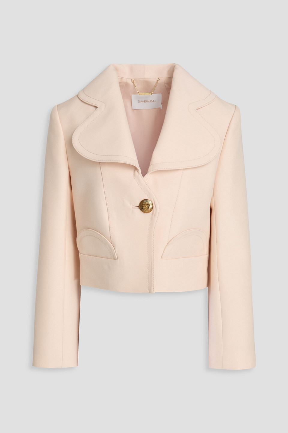 Zimmermann Wool-blend Jacket In Neutral