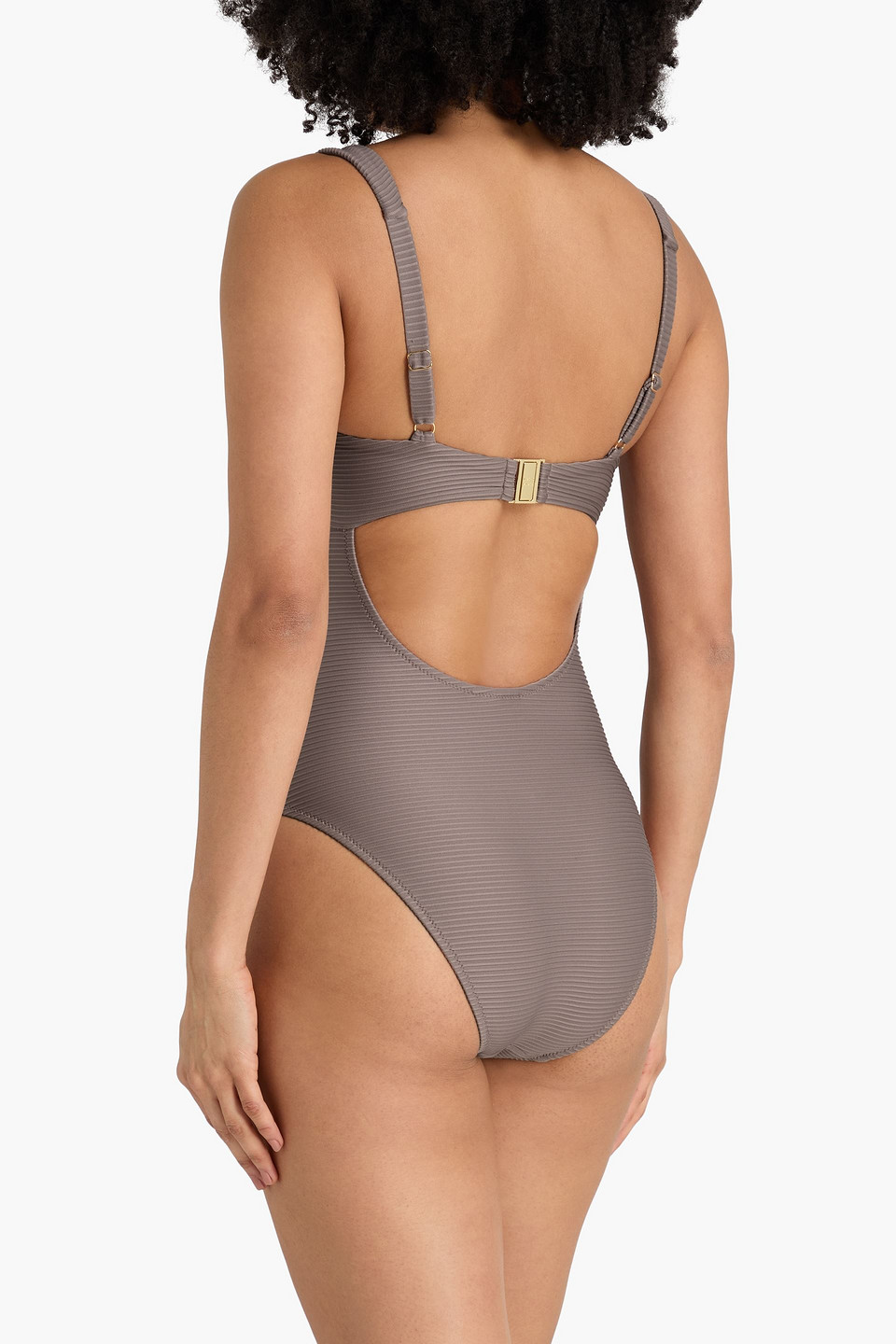  Heidi Klein - Badeanzug Mit Schnürung - Neutral - Xs 