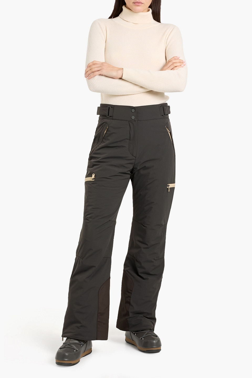 Brunello Cucinelli Bootcut Ski Pants In Black