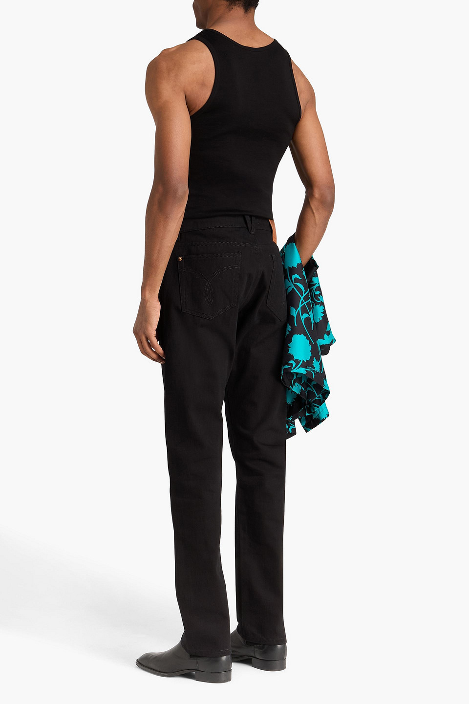  Versace - Jeans Aus Denim - Schwarz - 30 