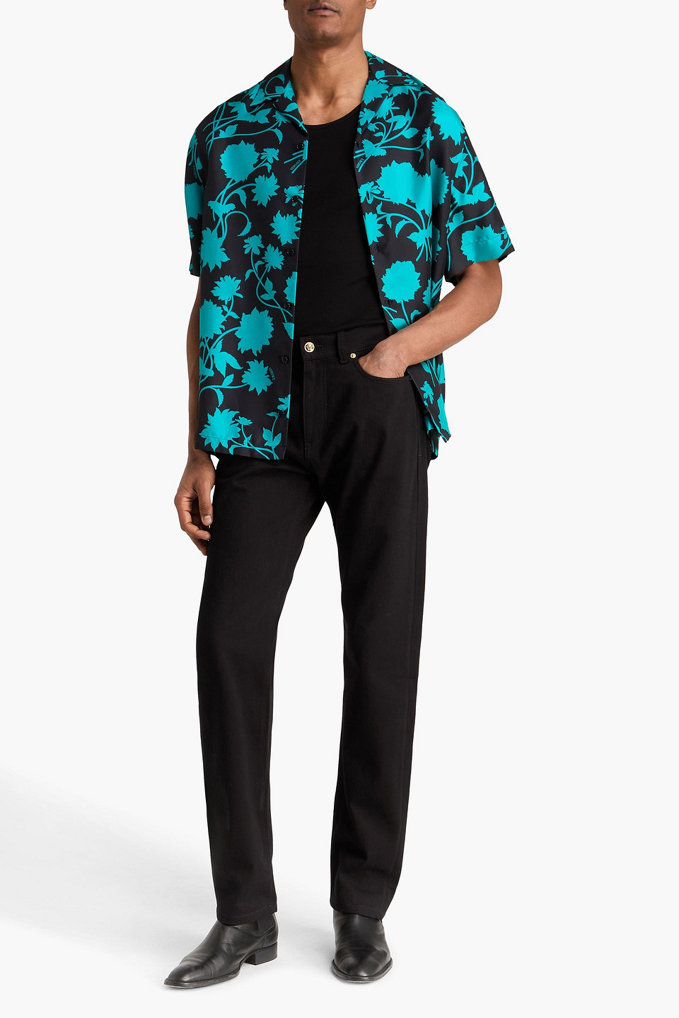 Versace - Jeans Aus Denim - Schwarz - 30 