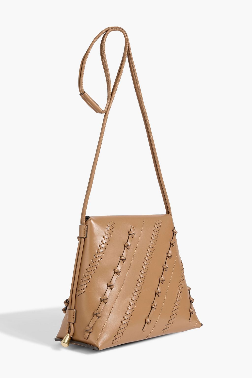 3.1 PHILLIP LIM ID whipstitched leather shoulder bag | THE OUTNET