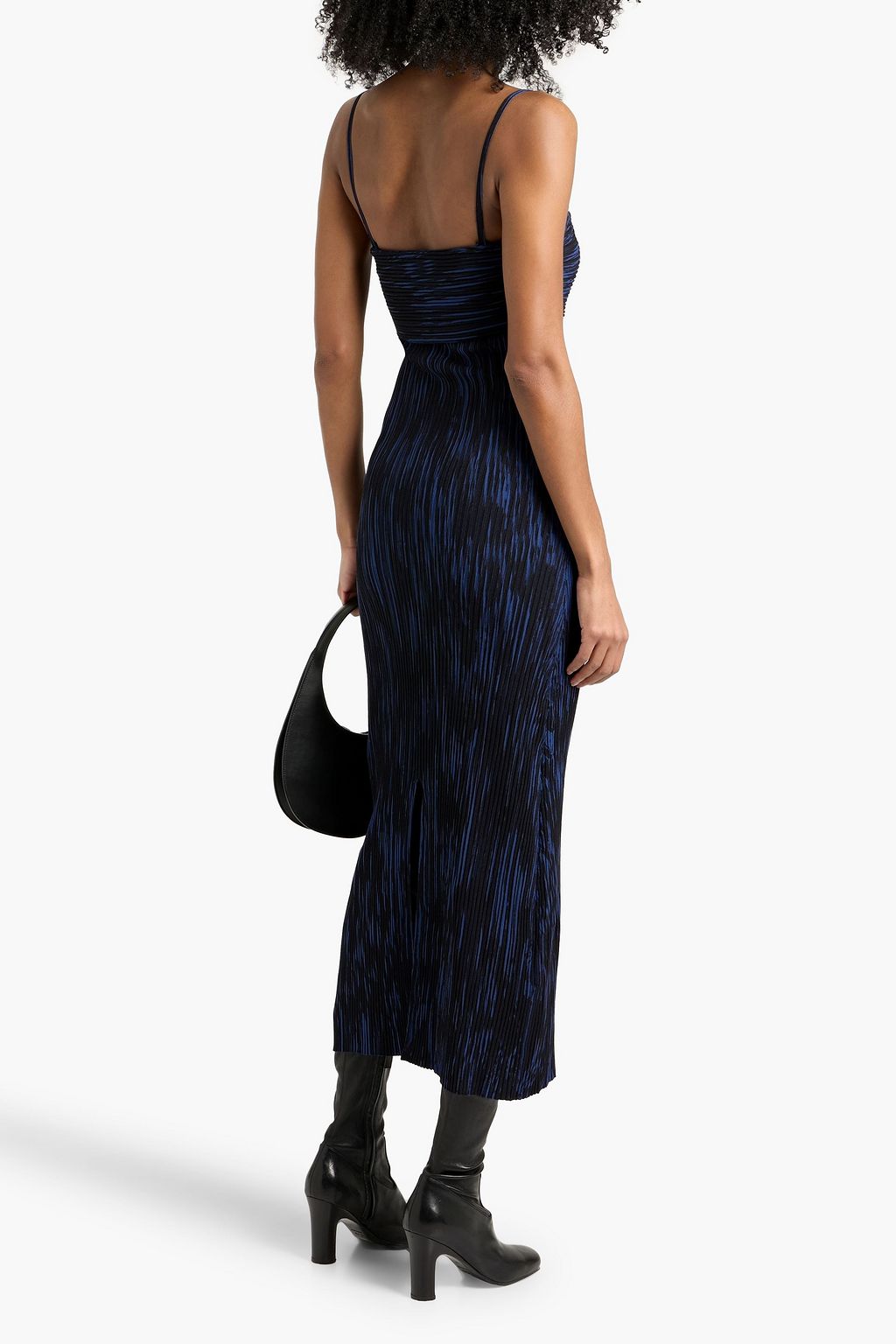 PROENZA SCHOULER PSWL Ward jacquard-knit midi dress | THE OUTNET
